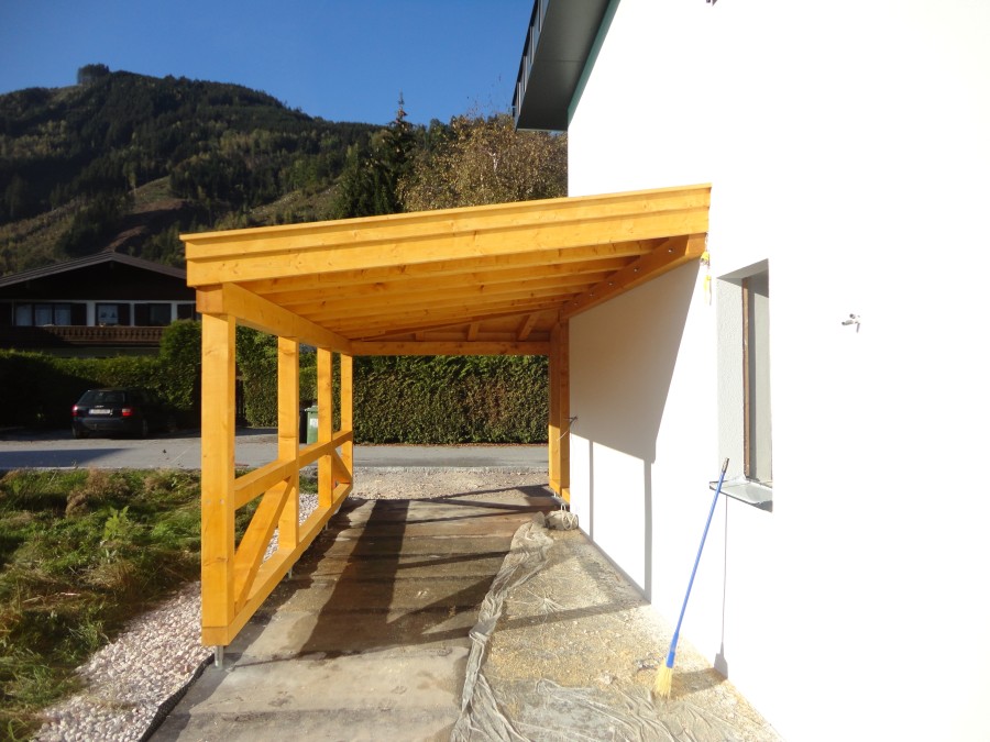 Holzbau-Zimmerei-Carport-Pinzgau-1